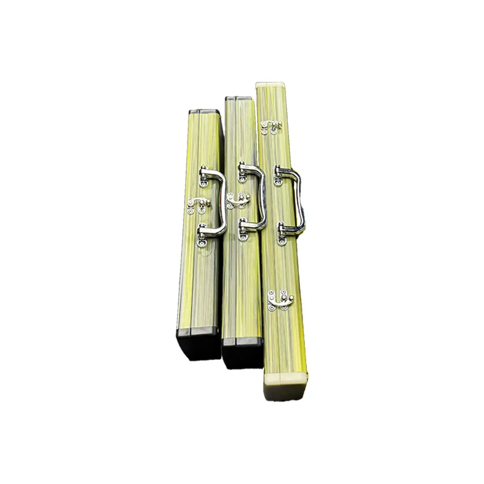 Bamboo Flute Case Instrument Accessories Protective Case, Carrying Case with Handle for Players Performance Stage Gift Concert