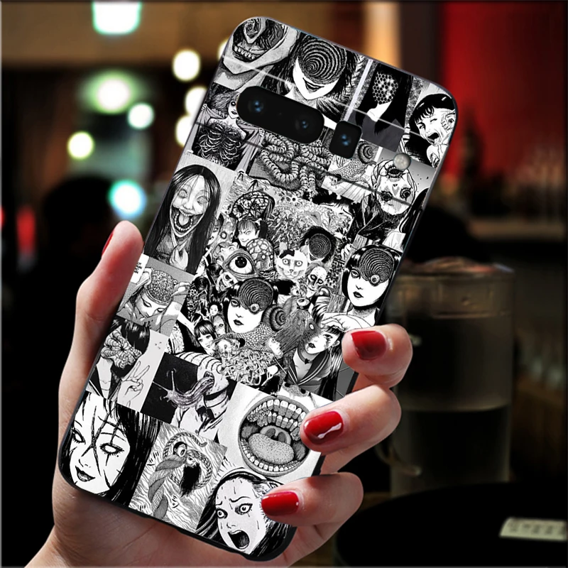 Junji Ito Tomie Phone Case For Google Pixel 9 Pro XL 8 7 6 Pro Pixel 8A 7A 6A 4A 3A 3XL Pixel 8 7 6 5 4