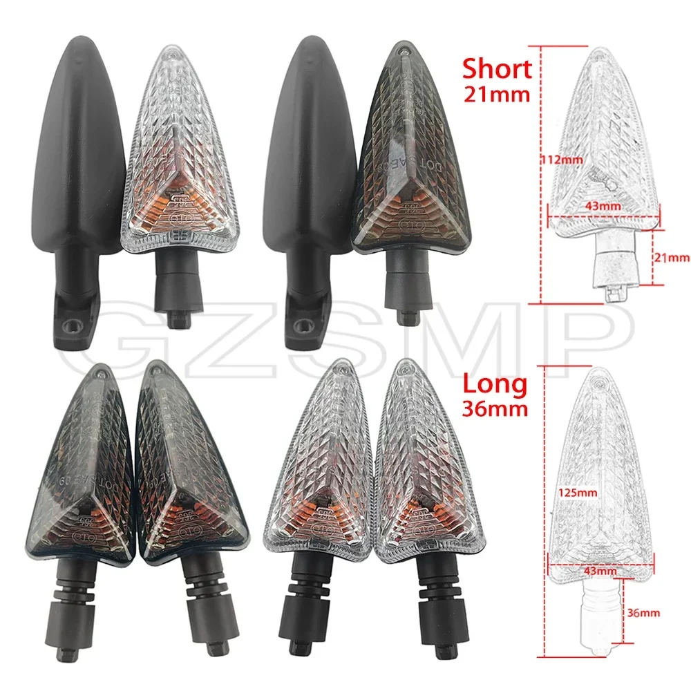 Motocycle Turn Signal Light Indicator fit For Triple 1050 Daytona 675R Tiger 800 XC BMW S1000RR Aprilia SL 750 GT Shiver