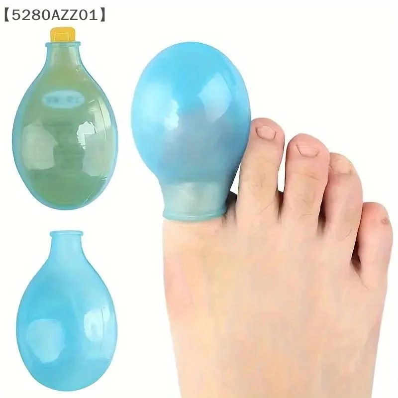 [-HMA58」 قطعتان من واقيات أصابع القدم المصنوعة من السيليكون الناعم تقلل الاحتكاك وتمنع إدخال الأظافر للعناية بالجروح والتهابات الجلدية