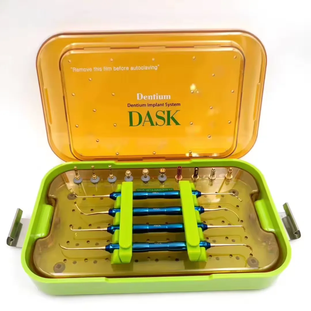 Original Dask Dentium Advanceds Sinus Kit Dentals implants Surgerys Tool Instruments