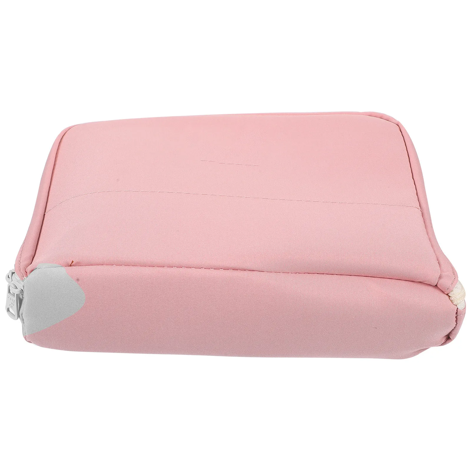 Stylish Wear-Resistant Canvas Pencil Bag Zipper Pencil Case for Portable Multi-Function Stationery Organizer Pen Storage