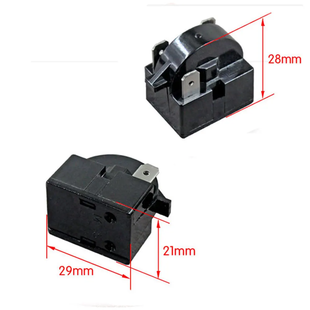 1pcs Durable Refrigerator PTC Start Relay for 15 Ohm 1 Pin Compressor Ideal Refrigerator Spare Parts