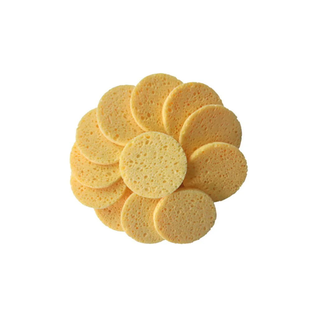 20 Pcs Sponge Makeup Powder Puff Cushion Remover Pads Detergent Cleansing Face Cleaning Cotton