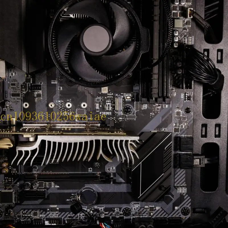 DC5521 auf 4-poliges PC-Lüfter-Verlängerungskabel mit Netzschalter und universeller Kompatibilität aus 310 mm PVC-Material