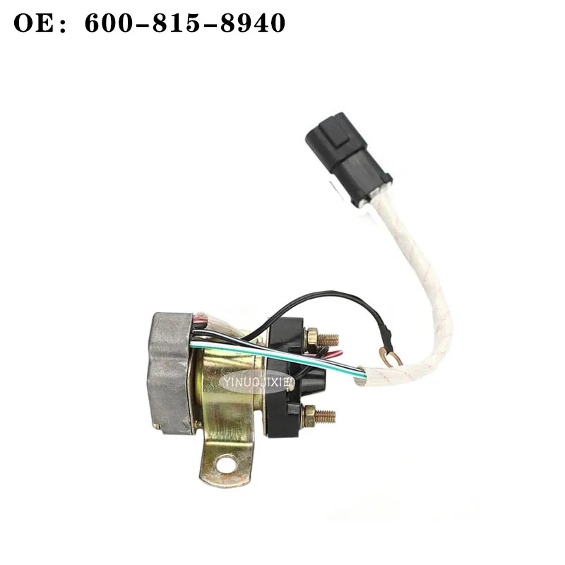 GOOD The latest excavator parts are suitable for Komatsu PC200-7 new high-quality relay 600-815-8940 6008158940