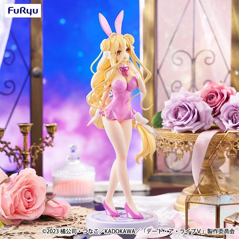 

[Pre Sale] Date A Live Anime Toy Hoshimiya Mukuro 27cm Cute Pink Rabbit Girl Figurine Model Ornament Toy Girl Gift