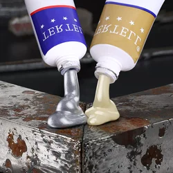 Magic Repair Glue Fast Drying AB Metal Strength Iron Bonding Heat Resistance Cold Weld Metal Repair Adhesive Agent Caster Glue