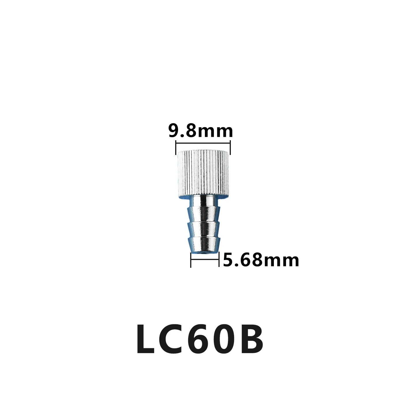 EMSLIFE LC25 LC27 metalowe złącze luer gazowe mankiet NIBP szybkozłącze BP kompatybilne z GE colin wellch allyen