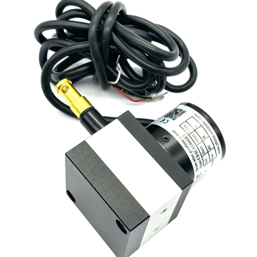 

In stock1000mm draw wire displacement sensor linear encoder CALT High Accuracy CESI series