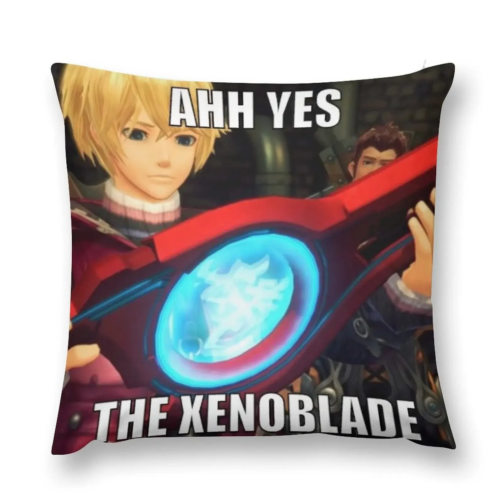 Ahh yes, The Xenoblade Throw Pillow sleeping pillows autumn pillowcase pillow