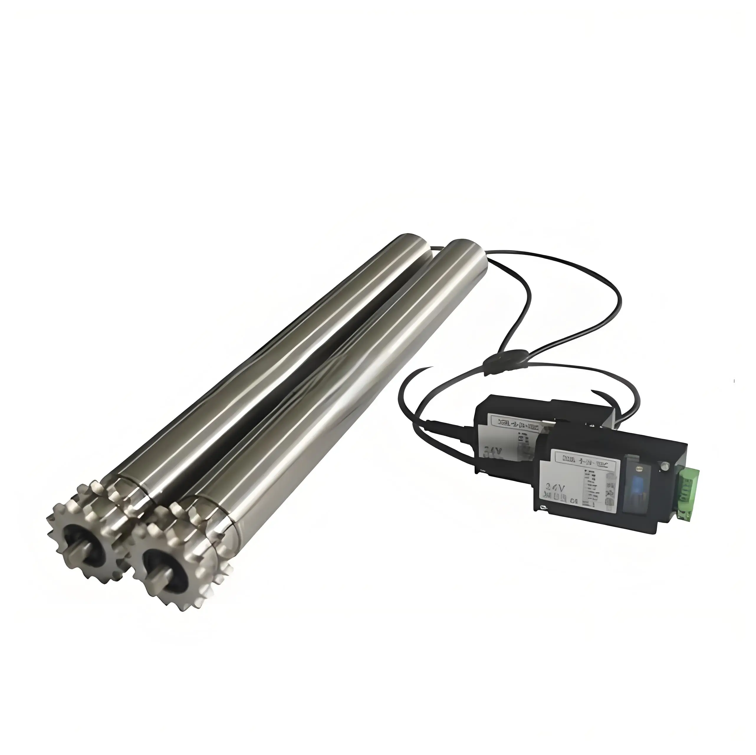 67mm Customized Direct-Drive BLDC 48V Drum Motor 100/200/250/300/400/500/800/1000W Conveyor Roller