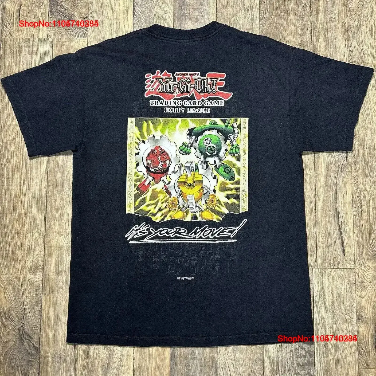 Yu Gi OhTrading Card Game Hobby League Champ T Shirt Men s Medium Vintage 2004 Washed homme Stylish Stretched fashion vintage