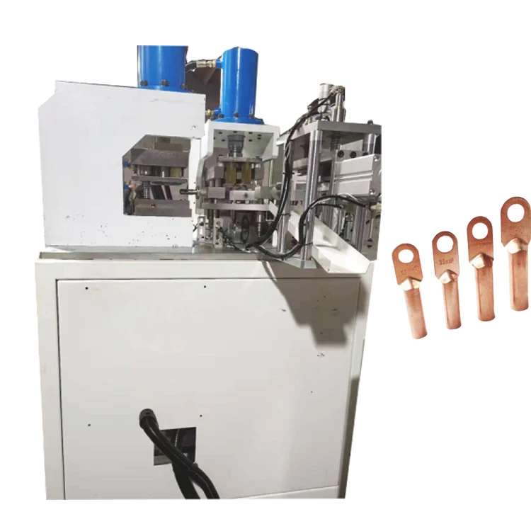 Utensili per crimpare capicorda placcati automatici Connettori terminali a forcella che producono macchine per realizzare terminali elettrici