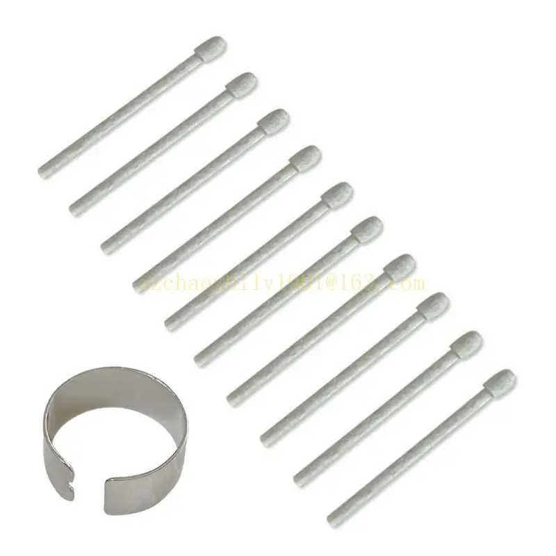 10 قطعة من أقراص اللباد البديلة مع مشبك آمن لقلم PTH460 PTH660 أقراص الرسومات تعزز تجربة الرسم