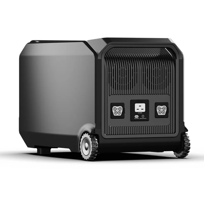 LiFePO4 Portable Power Station S5 4608Wh Solar Generator 6000W  Controller Best Portable Refrigerator