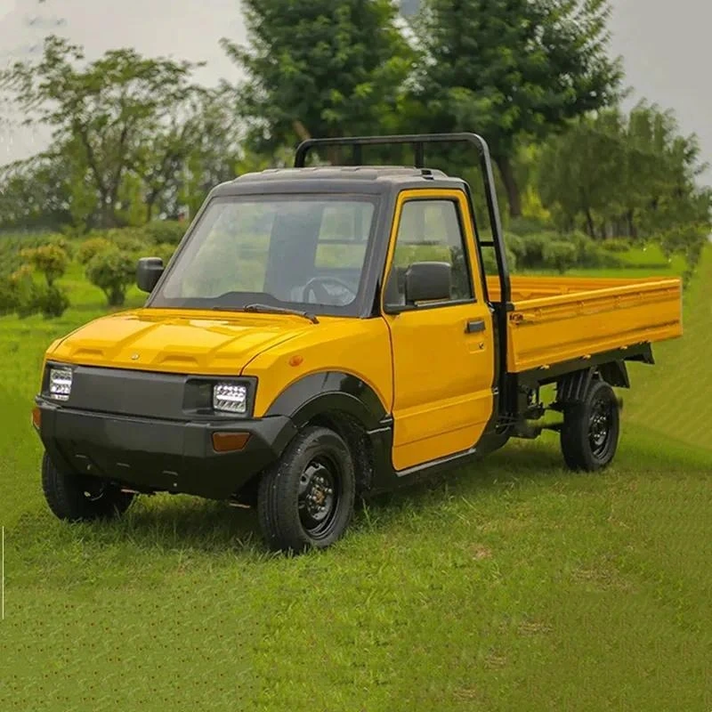 Electric scooter dual-purpose passenger and cargo 4-wheel EV solar range extender family car