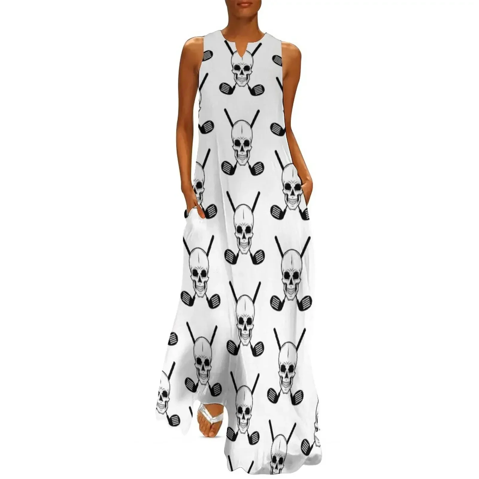 

Golf Club With Skull Long Dress Women long dress beach dress women evening