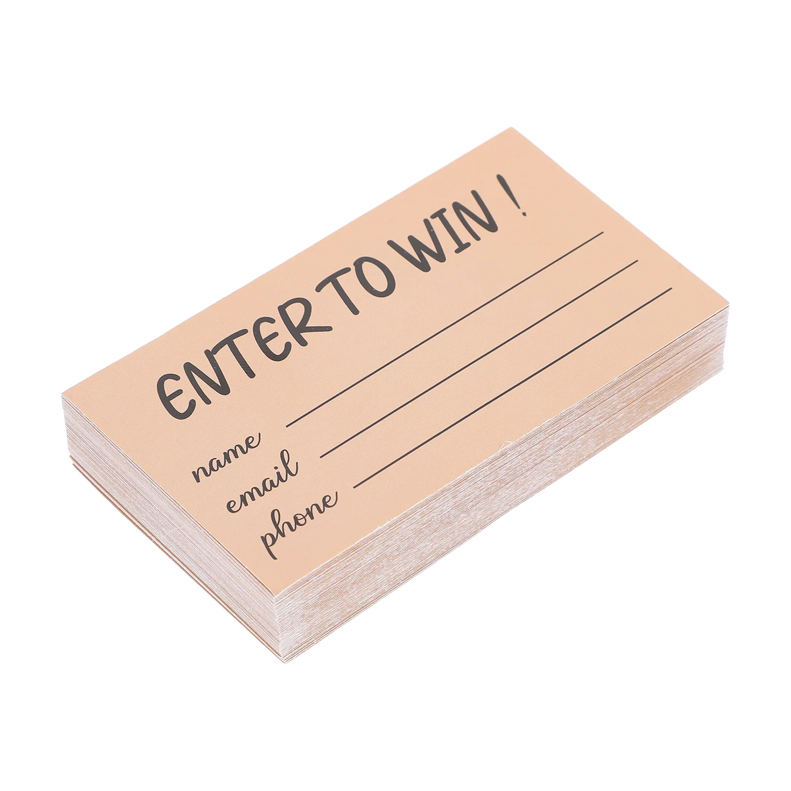 300 Pcs Raffle Ticket Card Party Cards Supply Blank Small Voting Ballot Tickets Registration Form Accessory