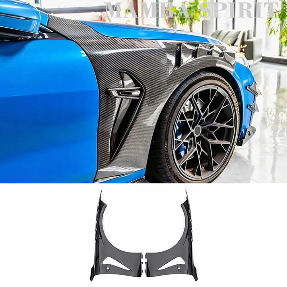 Dry Carbon Fiber Front Fender For BMW M8 F91 F92 F93 2018-2022 Replacement Wing Panel M8 Gran Coupe Coupe Convertible Car Stylin