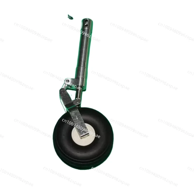 RC Airplane Part 120-210mm Damping Kneeling Landing Gear with Wheel Worm Shock Tripod Suitable for 3-5kg RC Aircraft  EDF Plane