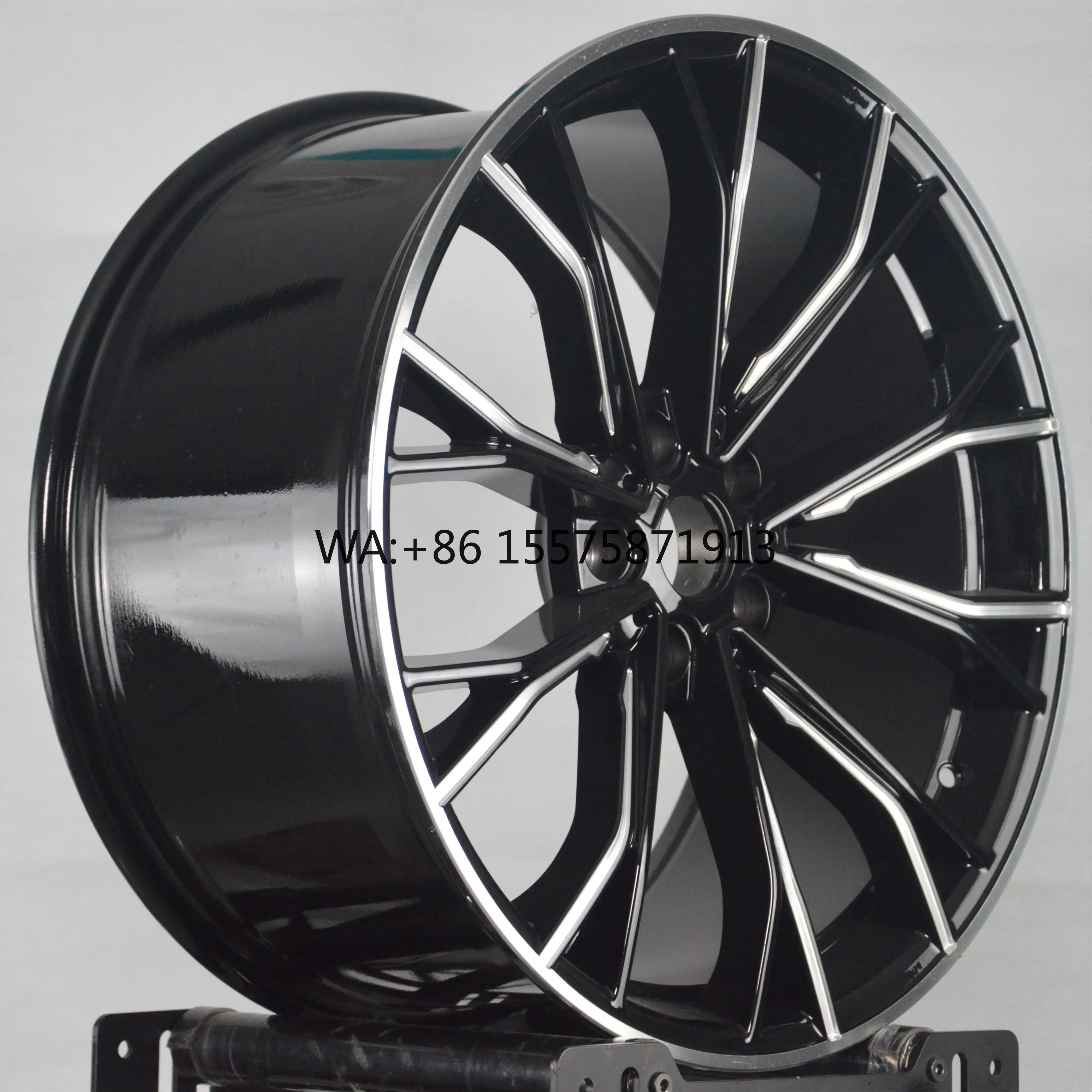 

For Customizable ODM Monoblock Forged Multi Spoke Blade 19 20 21 22 Inch 5x112 for Audi A6 BMW 5 Series EV Racing Custom Hub Set