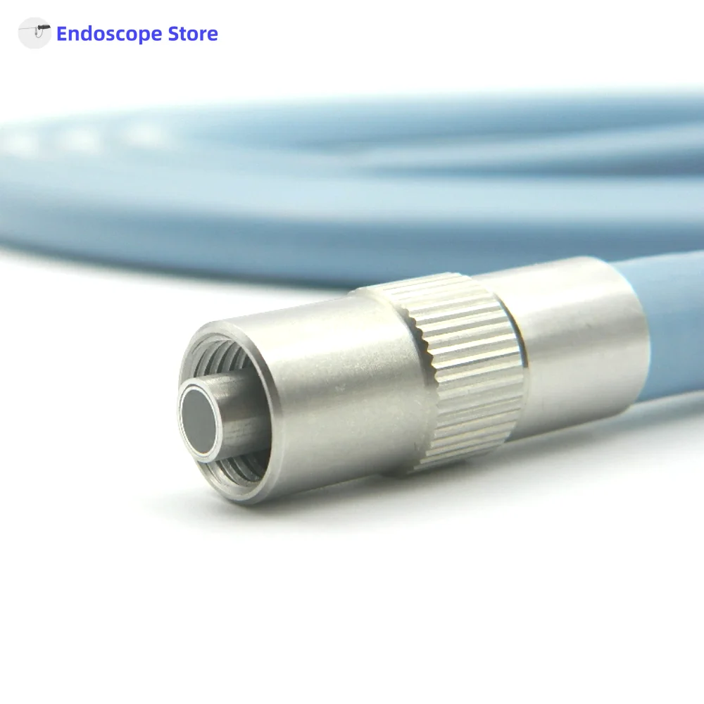 Cables de fibras ópticas de fuente de luz de endoscopio médico Φ4mm Φ4,8mm 1,8 m 2m 2,5 m 3m compatible con Autoclave de interfaz Storz Wolf