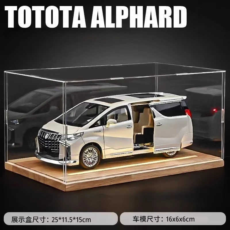 1/32シミュレーション六ドア/アルファード/モデル玩具車慣性音、光、音楽MPV高級ビジネスカー男の子/装飾品
