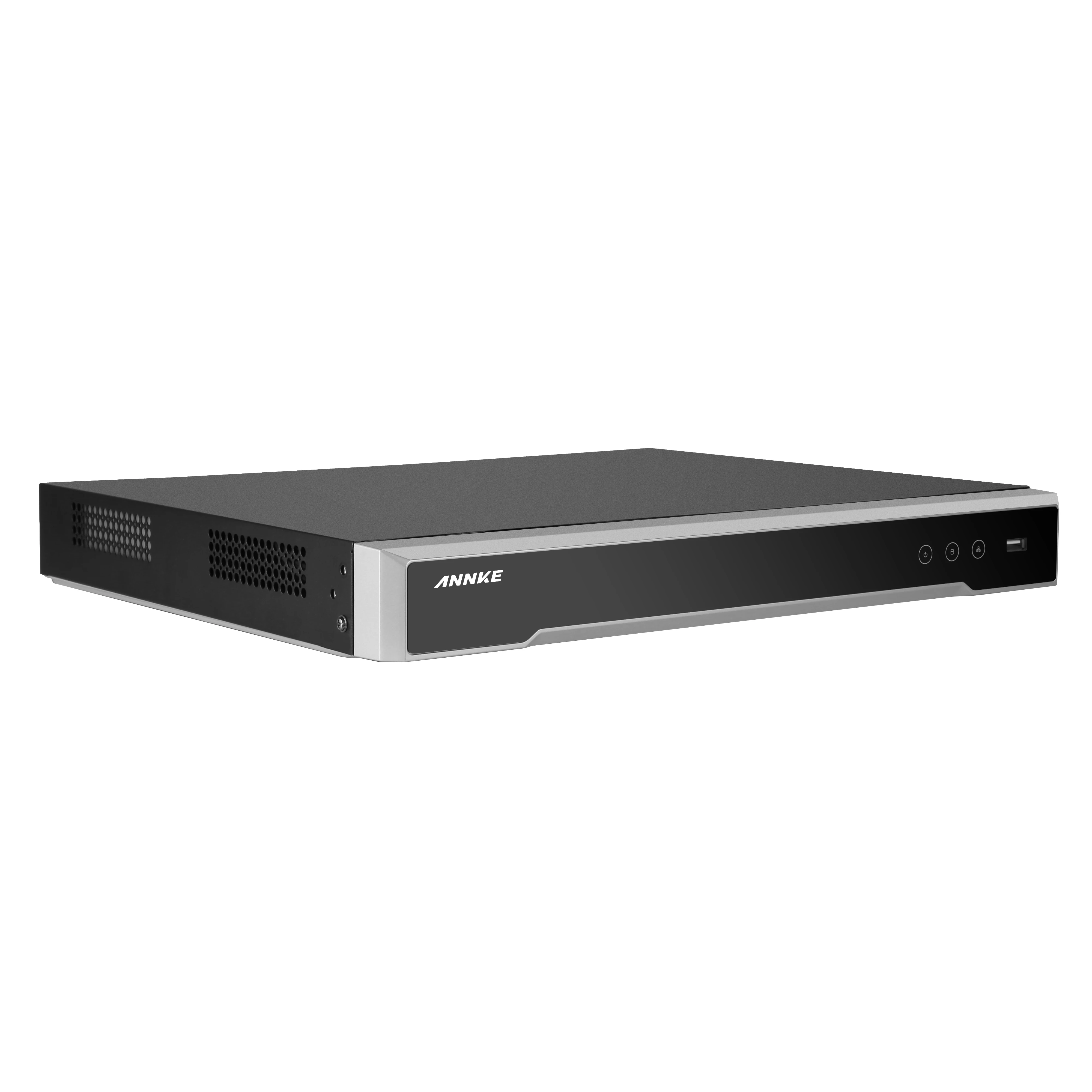 

Annke H.265 + 16CH 8MP POE NVR видеорегистратор Обнаружение движения 8K HD Сетевая система видеонаблюдения видеорегистратор для ip-камеры