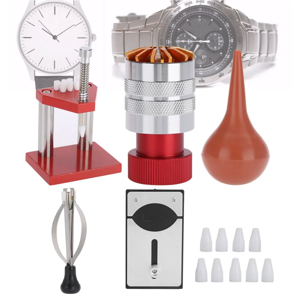 

5Pcs Deluxe set Watch Repair Kit Elastic design Multi-function Hand Remover Precision crafted Hand Presser Hand mounting