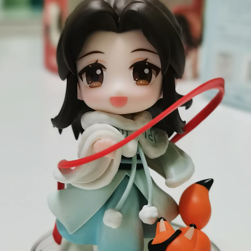 In Stock Heaven Officials Blessing Animation Q Version Action Figures Tianguan Blessing Xie Lian Home Ornaments Kids Toy Gifts