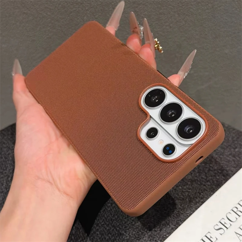 Original Technology Woven Magnetic Case For Samsung Galaxy S26 S25 S24 S23 S22 Ultra Plus For Magsafe TechWoven Shockproof Cover