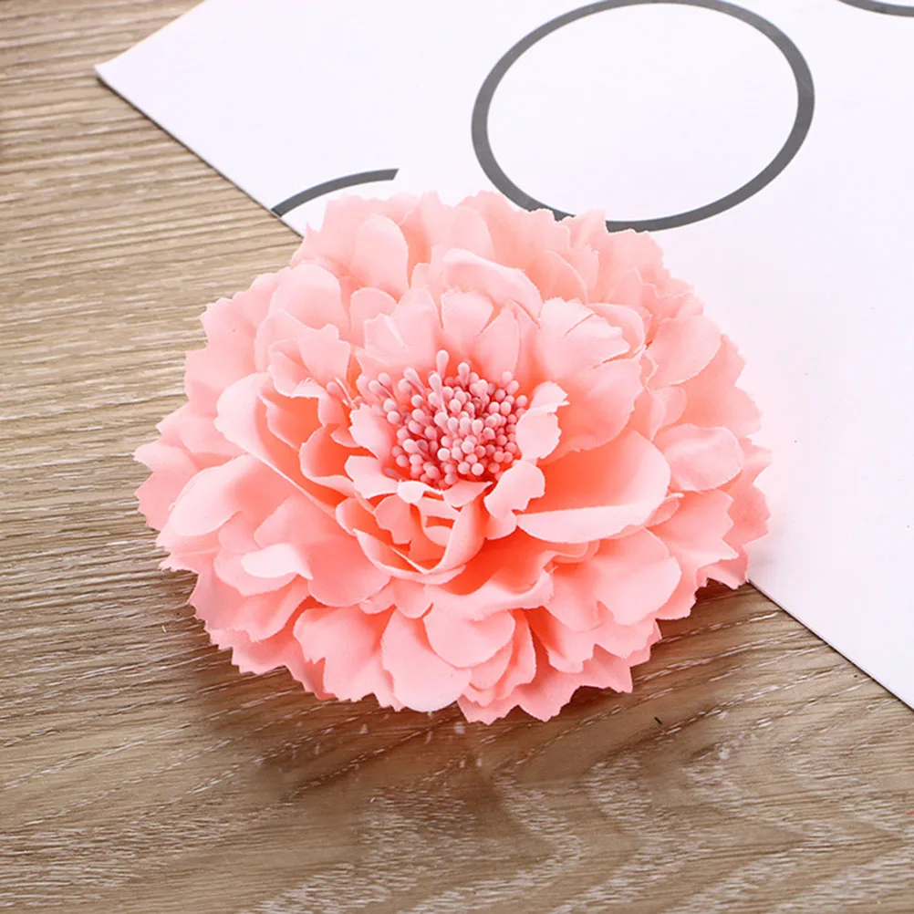 

12 Pcs Flower Hair Clip Women Pins Bobby Peony Barretes Durable Bright Colors Trendy Sturdy Wedding Party Anniversary Date