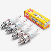 4/6Pcs BPR7HS Spark Plug NGK 6422 for YAMAHA NEOS BWS AEROX SUZUKI UF AH SACHS SXKEEWAY KEEWAY MATRIX HERCULES APRILIA 50 100