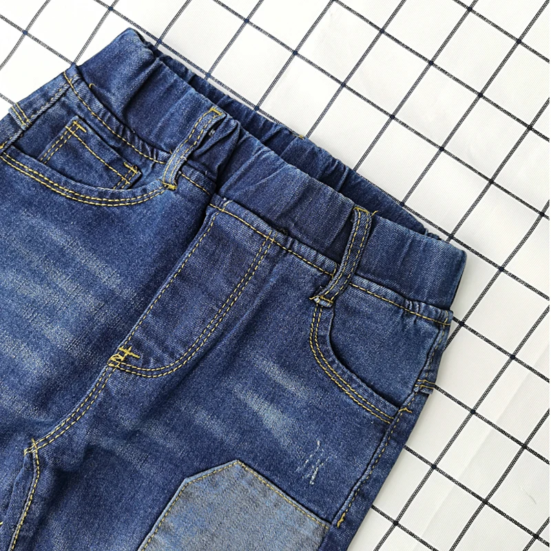 IENENS Kinder Jungen Kleidung Dünne Jeans Klassische Hosen Kinder Infant Denim Kleidung Böden Baby Hosen 4 5 6 7 8 9 10 11 jahre