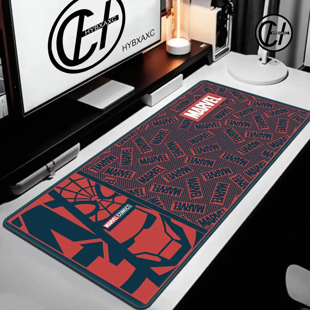 

Marvel comics Mouse Pad Cute HD Desk Pad Extended Gaming Keyboard Mats Large 120x60cm XXL Gamer Mousepad