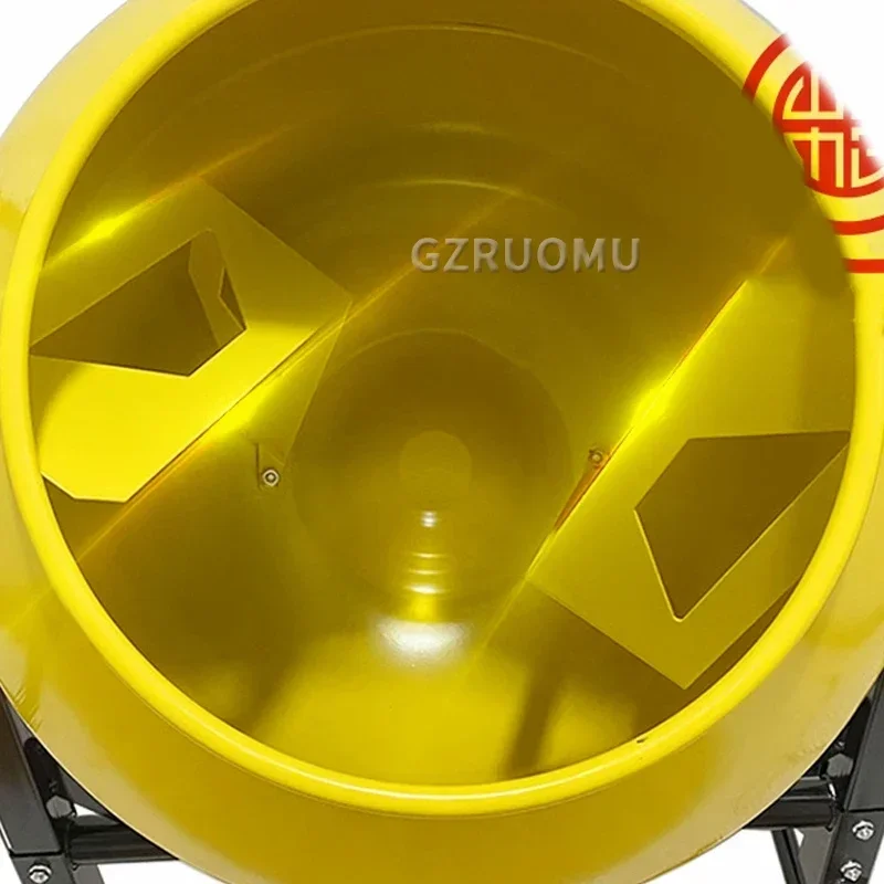 PM120L Electric Concrete Blender Multifunctional Vertical Cement Construction Mixer Household Feed And Fertilizer Mixing Machine