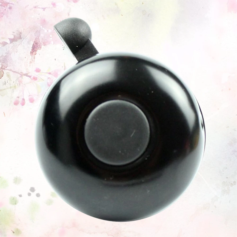 

Practical Super Loud Bike Bell Black Easy Installation Fine Craftsmanship Outdoor Gift
