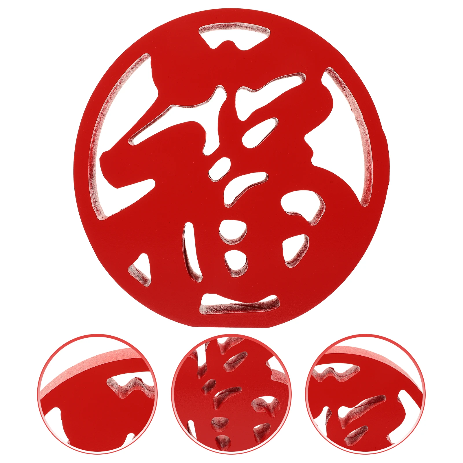 

1pcs Wooden Fu Character Sign Wedding Room Decorations Chinese Traditional Party Supplies Red Centerpieces Home Décor Fu Wedding