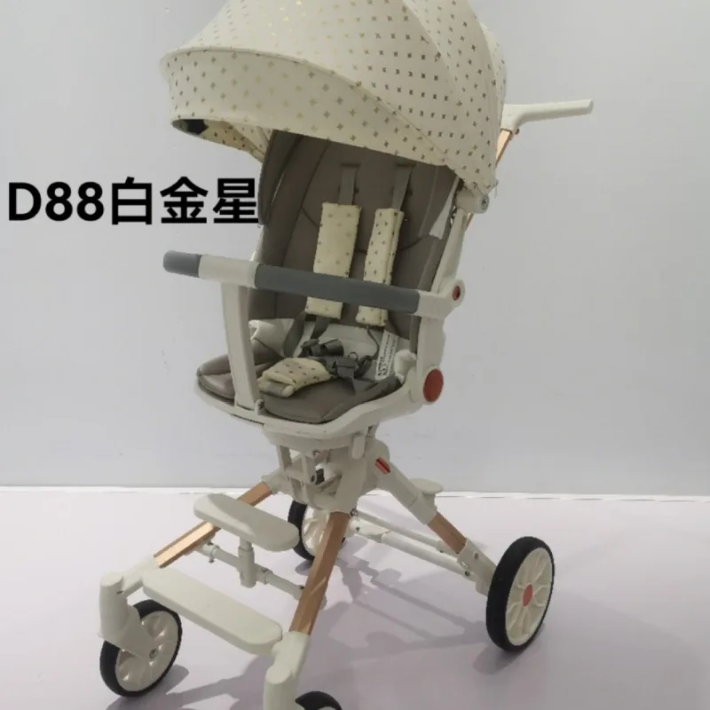 

High-landscape baby two-way cart lightweight folding baby can sit or lying on the cart