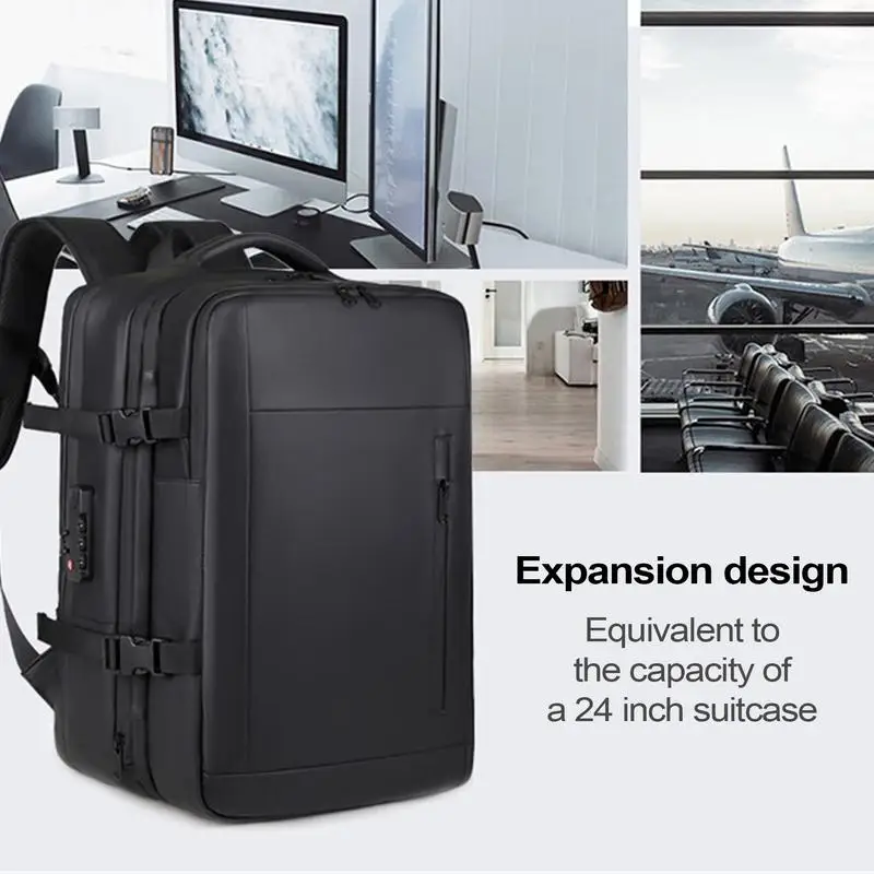 

Дорожный вакуумный рюкзак, мужская многофункциональная сумка для компьютера, вакуумная компрессионная сумка, расширенный деловой уличный рюкзак