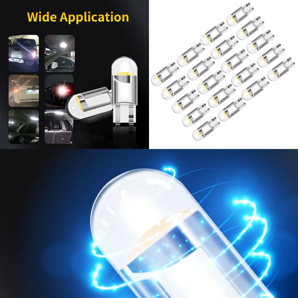 10 шт. стеклянные лампы типа T10 W5W WY5W 168 192 194 светодиодные автомобильные лампы для Suzuki SX4 SWIFT Alto Grand Subaru Forester Outback Legacy Impreza D