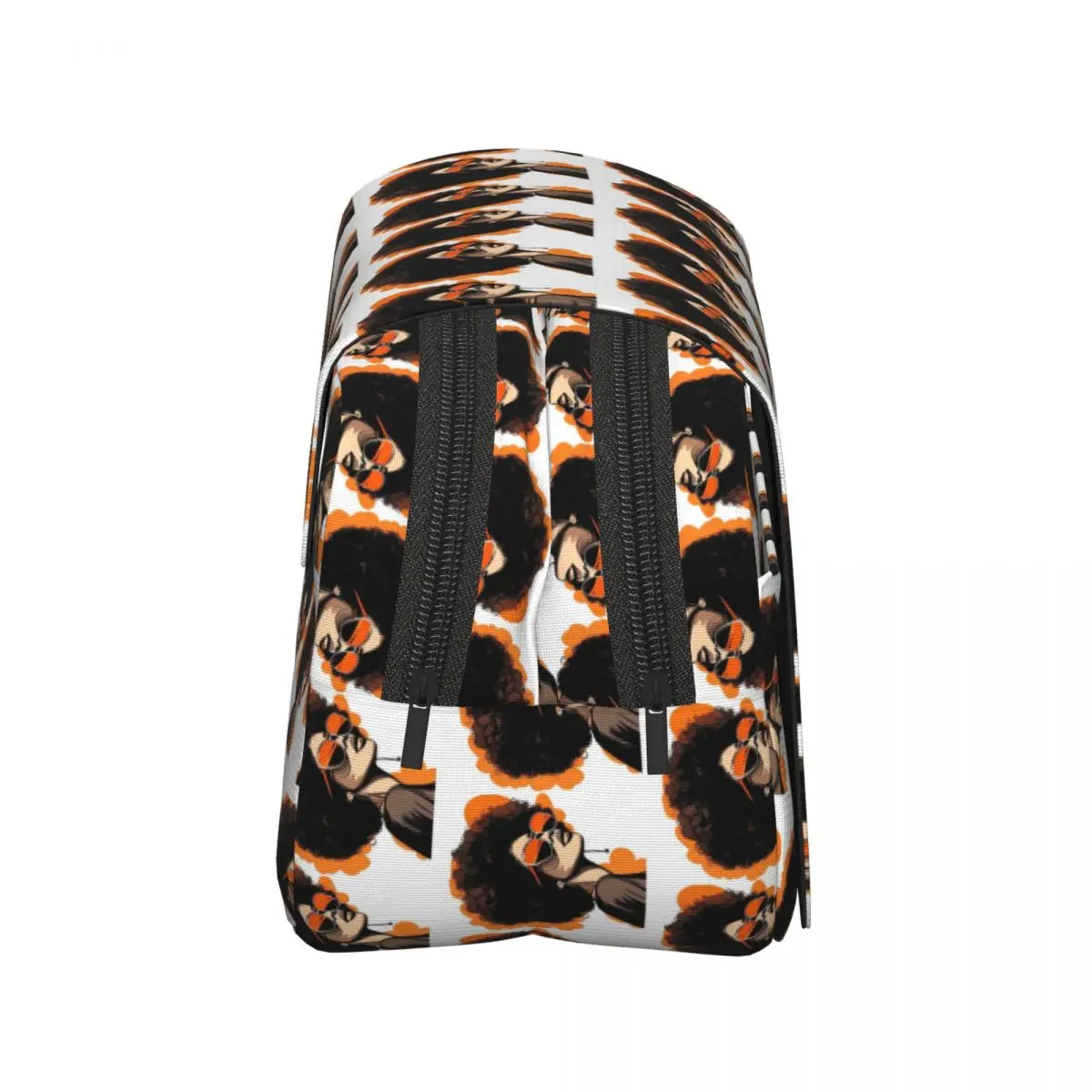 African American Woman With Sunglasses Pencil Case Pencil Pouch Hard Shell Big Capacity Pen Box Pencil Bag for Boys Girls Gifts