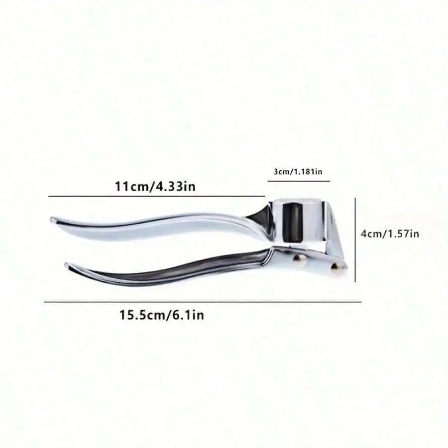 1 Piece Metal Garlic Crusher Manual Crusher Handheld Ginger Kitchen Tools Kitchen Accessories