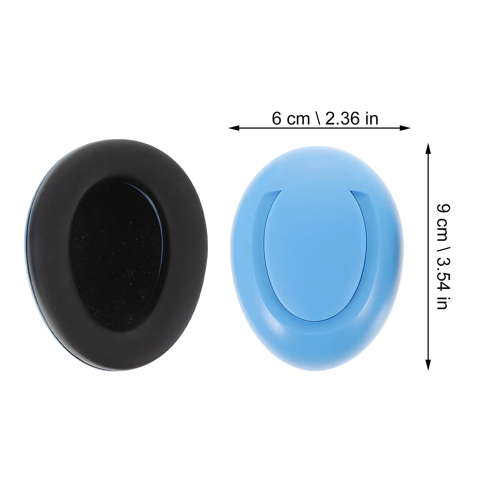 1Set Ear Muffs Noise Reduction Ear Protection Headphones Comfortable Adjustable for Babies Sound Proof Sleep Use