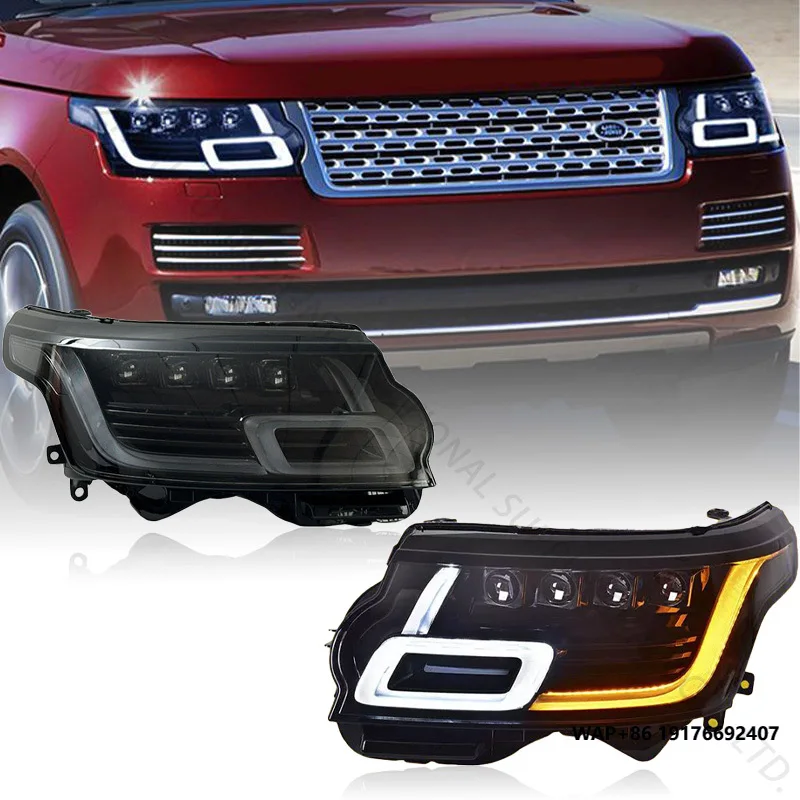 

Auto LED Headlight Assembly Head Lamp Accessories for 2014Land Rover Range Rover Vogue UPGRADE to 18 VOGUE 4 LENS TYPE
