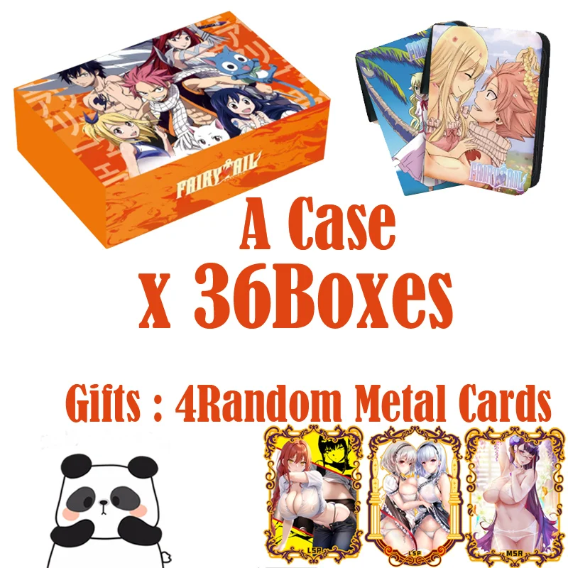 Wholesale Newest Kaluo Studio Fairy Tail Card Hobby Collectible Rare Card CCG TCG Doujin Booster Box Kids Toy Birthday Gifts