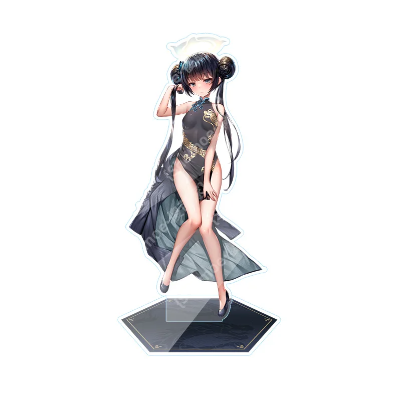 Game Anime Blue Archive Kisaki Scene Acrylic Stand Figure Model Plate Ornaments Cosplay Desktop Decor Collection Gift