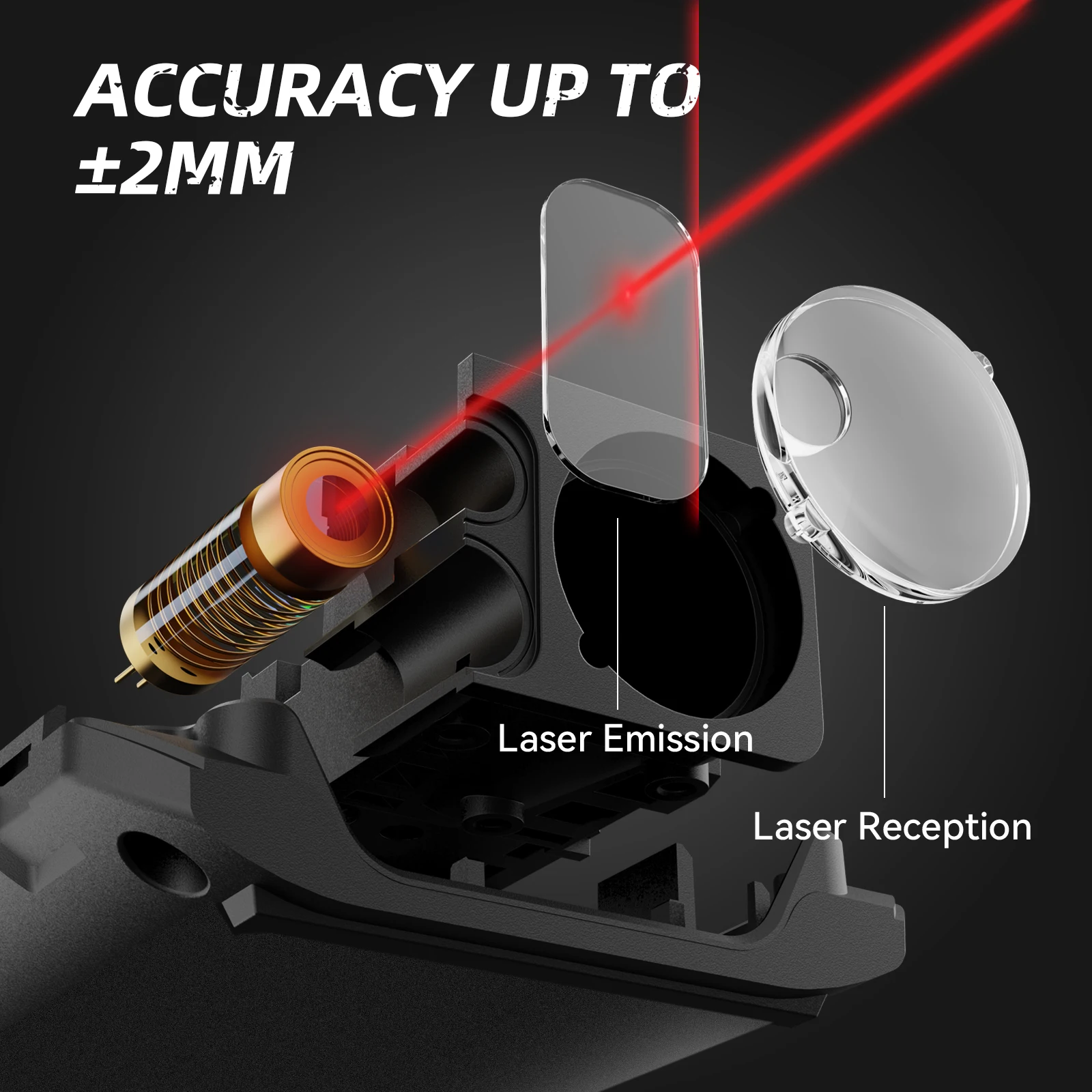 Imagem -02 - Mileseey Digital Laser Rangefinder Distância Medidor Fita Métrica x5
