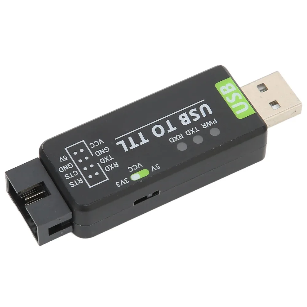 

Преобразователь USB в TTL с чипом FT232RL, многоуровневой защитой и корпусом, адаптер последовательного порта USB в USB